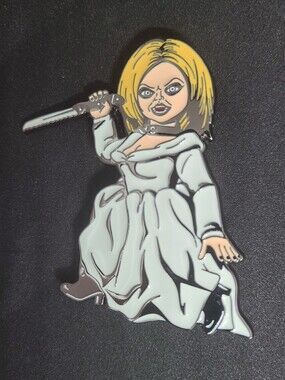 🔪BRIDE OF CHUCKY Tiffany Valentine Enamel Pin Child's Play Horror Collectible